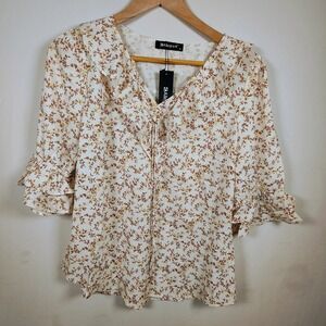 Allegra K Women's 3 Bundle Blouses Size M & L